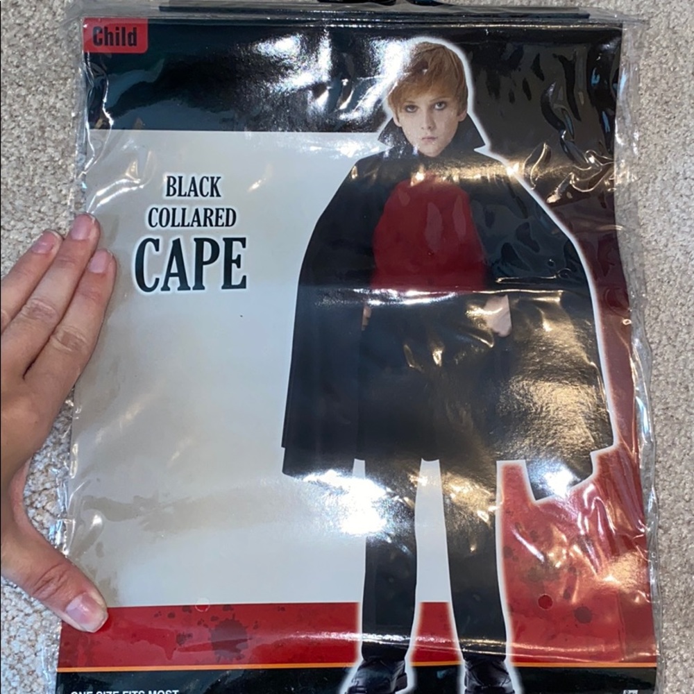 Halloween costume cape
